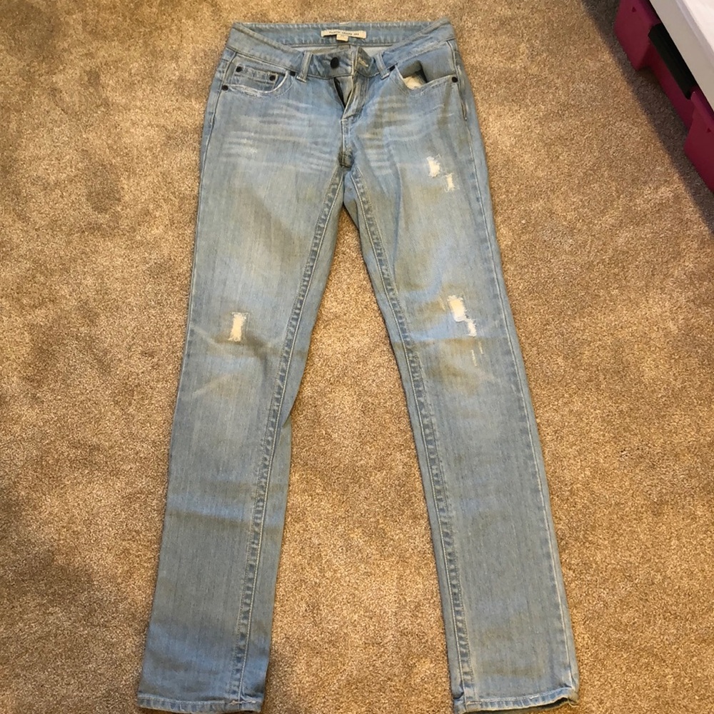 Blue Jeans with Rips